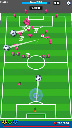 Kick & Rush TD Screenshot 1