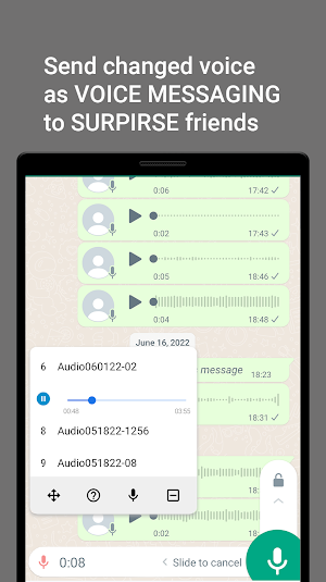 Super Voice Changer & Effects Screenshot 1