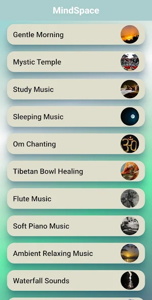 MindSpace - Meditation Music Screenshot 2