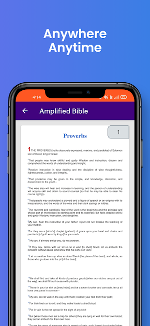 Amplified Bible Offline Screenshot 3