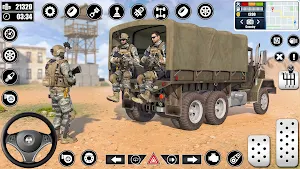US Army Truck Driving Games 3D Screenshot 0