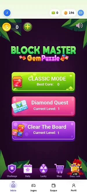 Block PIX Jogou Ganhou Sacou! Screenshot 1