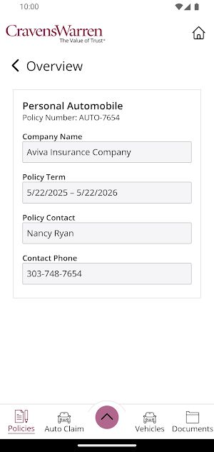 Cravens Warren Mobile Screenshot 3