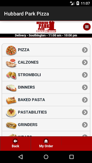 Hubbard Park Pizza Screenshot 0
