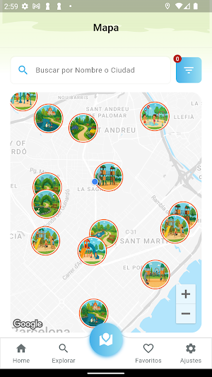 Parqueando: Parques Infantiles Screenshot 2