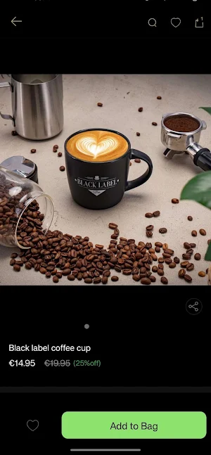 Black Label Coffee Screenshot 3