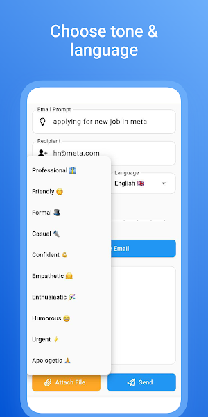 AI Email Writer: AI Assistant Screenshot 0