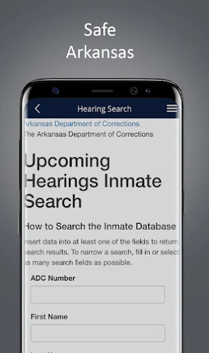 Safe Arkansas Screenshot 2