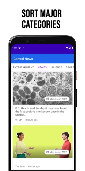Central News Screenshot 1