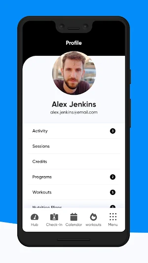 Galaxy Fitness Screenshot 2