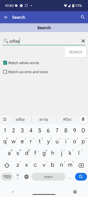Cuyonon-English Dictionary Screenshot 3