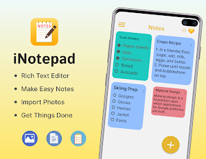iNotepad - Simple & Easy Notes Screenshot 0