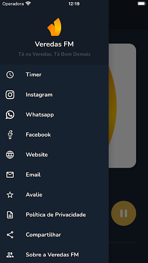 Veredas FM Paraúna Screenshot 2