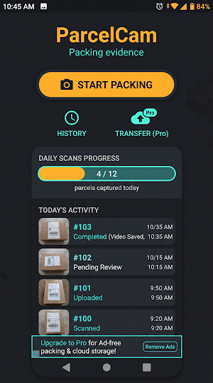 ParcelCam Screenshot 1