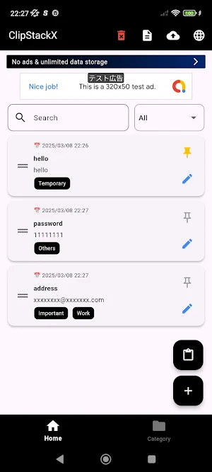ClipStackX Screenshot 0