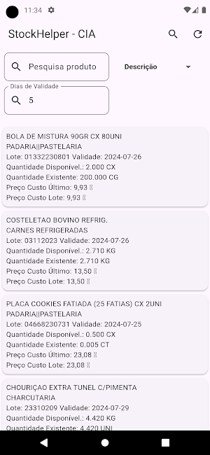 CIA - STOCK HELPER Screenshot 2