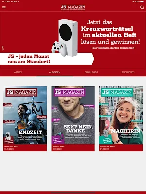 JS-Magazin Screenshot 3