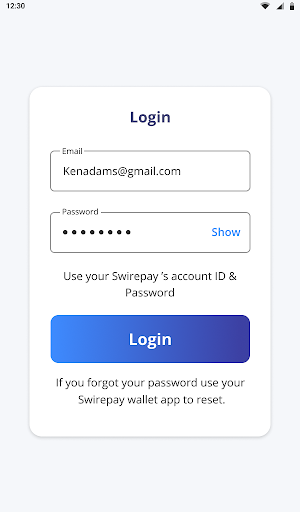 Swirepay Kiosk Screenshot 0