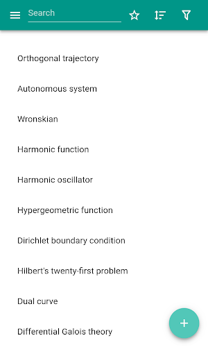 Differential equations Screenshot 0