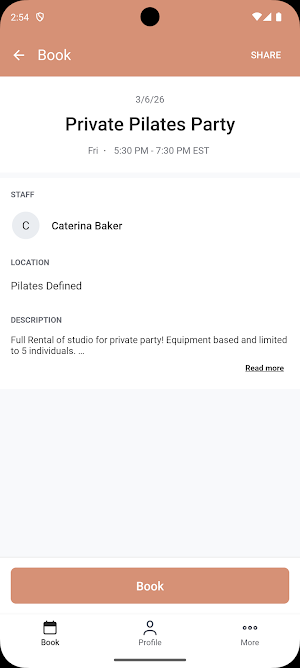 Pilates Defined Screenshot 2