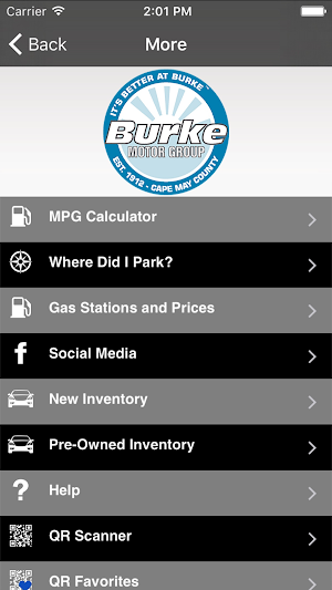 Burke Motor Group Screenshot 1