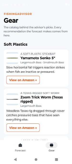 FishingAdvisor Screenshot 3