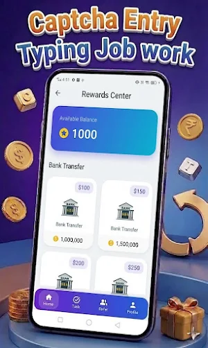 Captcha Typing Job: Earn Screenshot 3