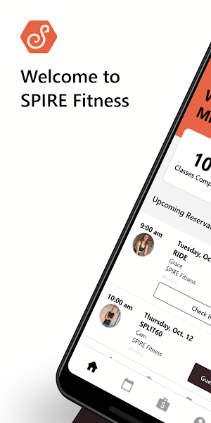 SPIRE Fitness Screenshot 0