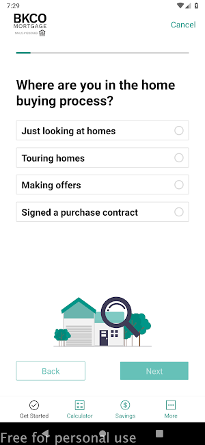 BKCO Mortgage Calculator Screenshot 1