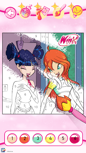 Winx Club: Color by Number Screenshot 3