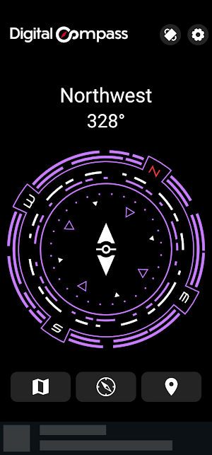 Digital Compass Navigator Screenshot 2