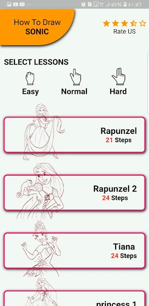 How to draw Princess Screenshot 1