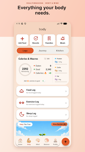 HealthMaxxing: Body & Mind Screenshot 1