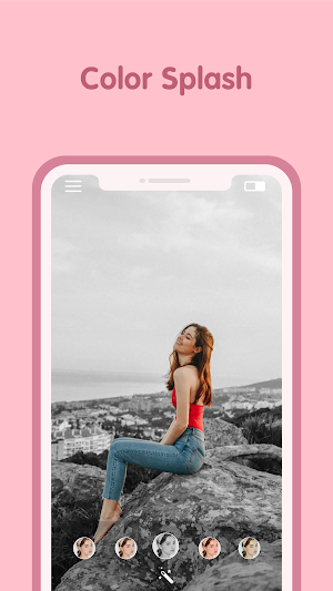 Color splash: Change effect & Background splash Screenshot 0
