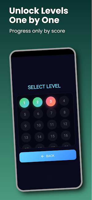 Neon Bubble Clash screenshot 3