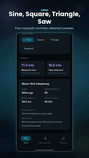 High Frequency Sound Screenshot 2