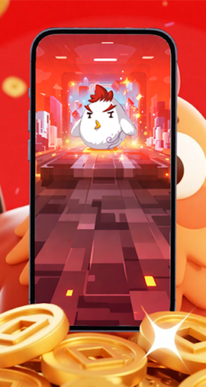 Cute Chick Cross Screenshot 0