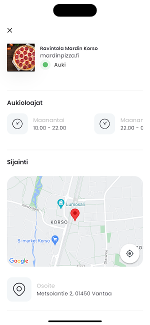 Mardin Pizzeria Korso Screenshot 3