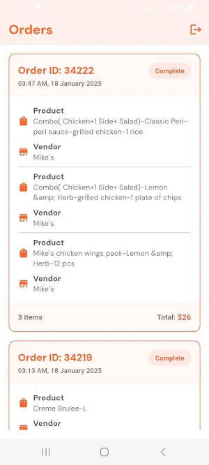 Halodili Delivery Screenshot 2
