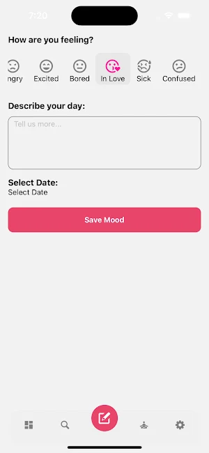 FeelGood: Mood Diary & Tracker Screenshot 2