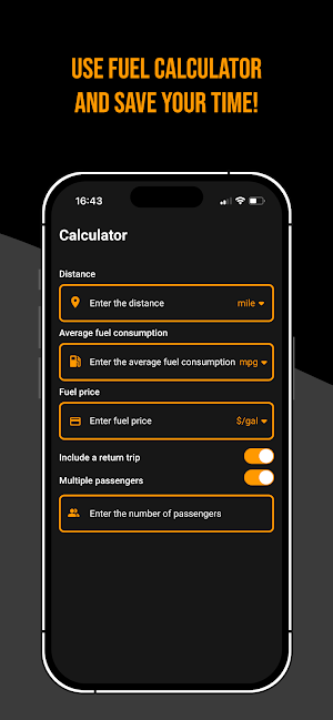 Fuel Calculator Pro Screenshot 0