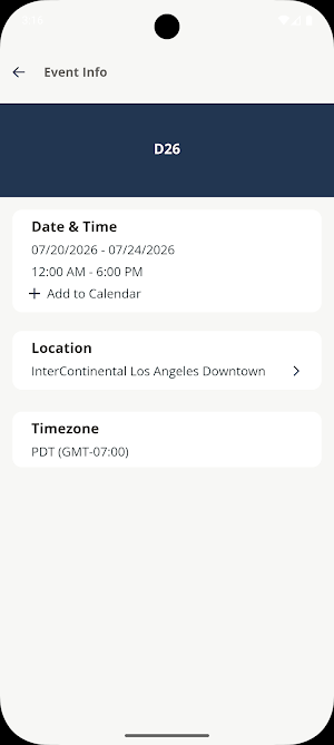 CD Event Hub Screenshot 1