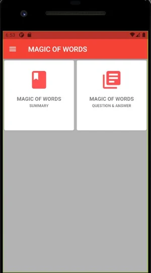 Magic of words Screenshot 0