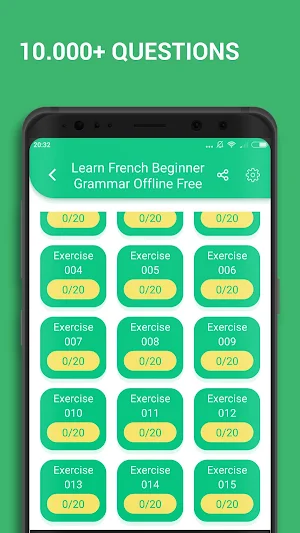 Learn French Beginner Grammar Offline Free Lesson Screenshot 3
