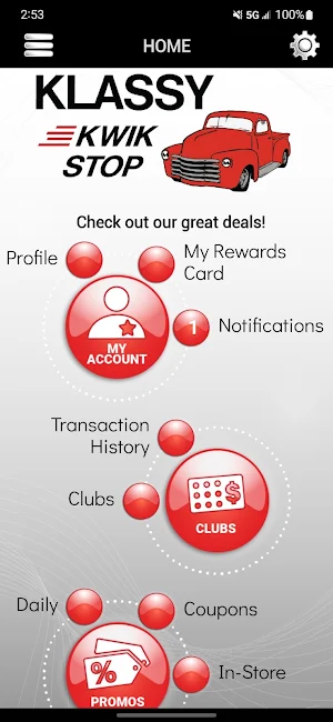 Klassy Kwik Rewards Screenshot 0