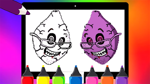 Ms Lemons Scary Coloring Game Screenshot 0