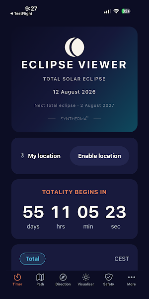 Total Solar Eclipse 2026 Screenshot 2