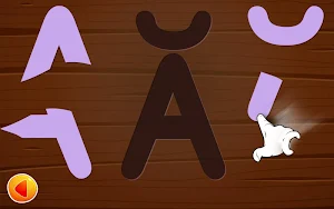 Alphabets game for baby kids - learn letters Screenshot 2
