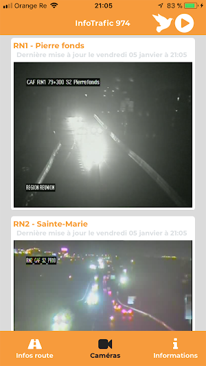 InfoTrafic 974 Screenshot 1