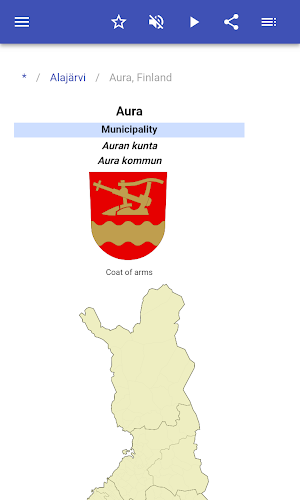 Municipalities Finland Screenshot 2